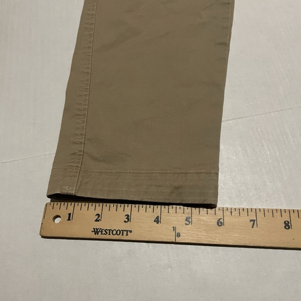 Abercrombie Fitch Pants Mens 30 X 29 Chino Felix Super Slim Stretch Beige Khaki - Picture 5 of 7